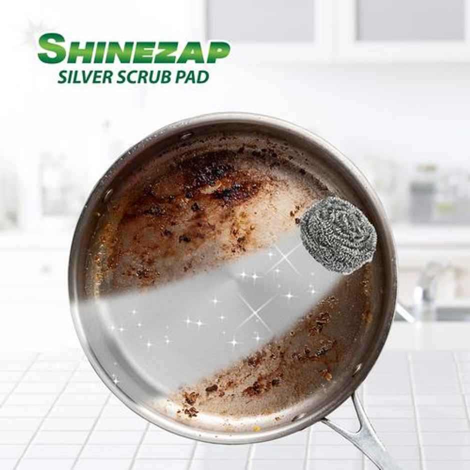 Shinezap Stainless steel utensil scrubber 15gm